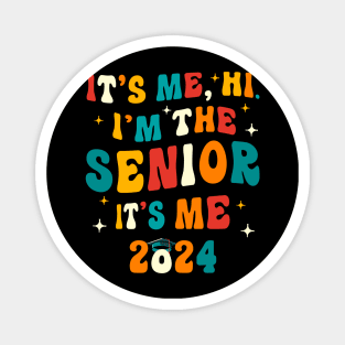 Class of 2024 Senior Gifts Funny Seniors 2024 Magnet